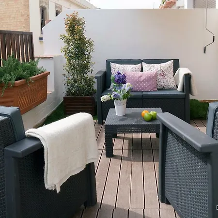 Atico San Francisco Con Terraza En Pleno Centro De - Pet Friendly By Globalsitges Sitges